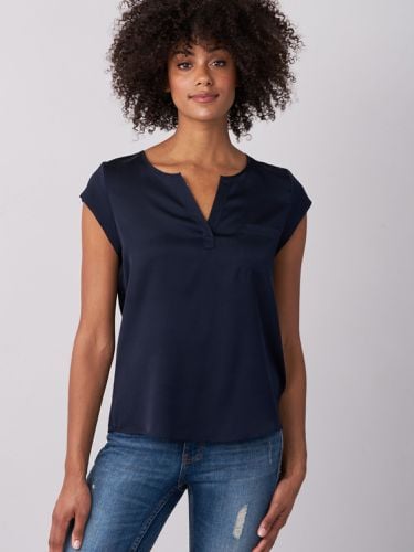 Top with chest pocket - REPEAT cashmere - Modalova