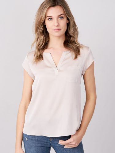 Top with chest pocket - REPEAT cashmere - Modalova