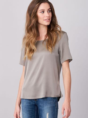 Silk T-shirt - REPEAT cashmere - Modalova
