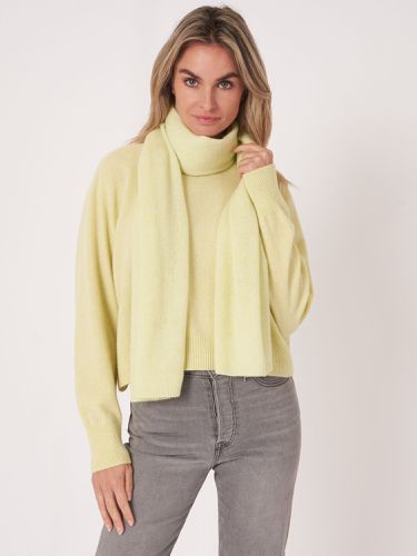 Fine knit organic cashmere scarf - REPEAT cashmere - Modalova
