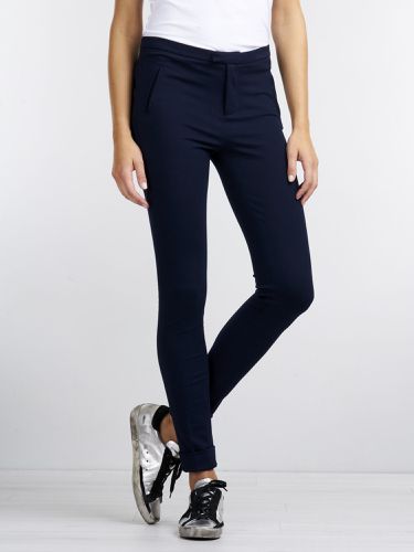 Cigarette trousers with turned up hem - REPEAT cashmere - Modalova