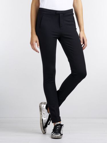 Cigarette trousers with turned up hem - REPEAT cashmere - Modalova