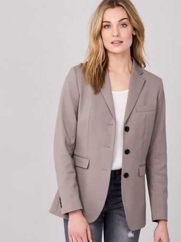 Fitted cotton blend blazer - REPEAT cashmere - Modalova