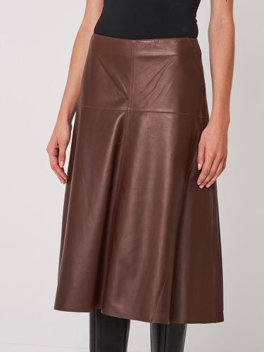 A-line leather skirt - REPEAT cashmere - Modalova