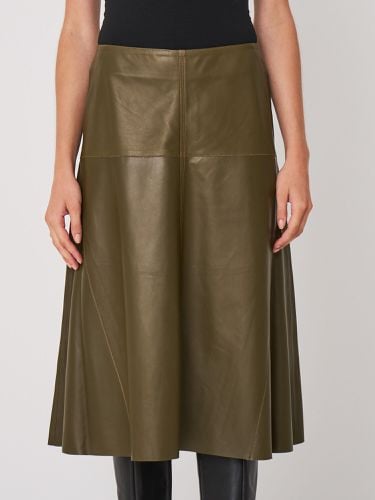 A-line leather skirt - REPEAT cashmere - Modalova