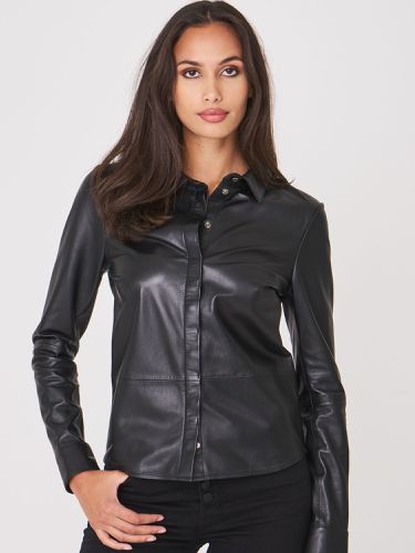 Leather blouse - REPEAT cashmere - Modalova