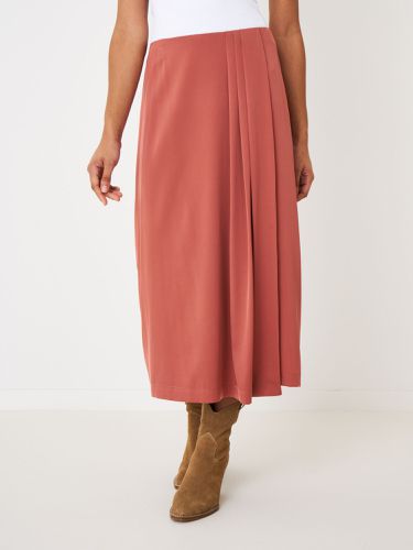 Flowy wrap front silk skirt - REPEAT cashmere - Modalova