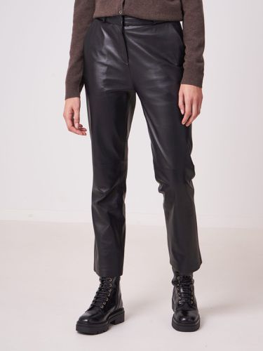 Wide leather pants - REPEAT cashmere - Modalova