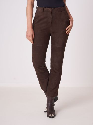 Suede leather pants - REPEAT cashmere - Modalova