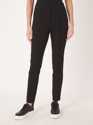 Ponte pants with front seam - REPEAT cashmere - Modalova