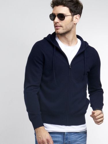 Men's cashmere hoodie - REPEAT cashmere - Modalova