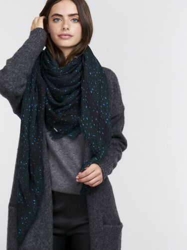 Square leopard print scarf - REPEAT cashmere - Modalova