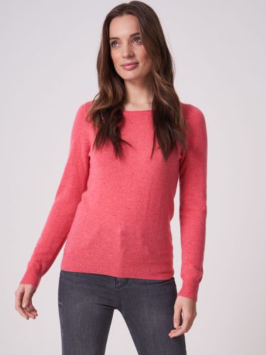 Basic fine knit organic cashmere boat neck sweater - REPEAT cashmere - Modalova