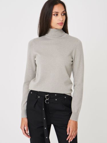 Basic pure cashmere turtleneck sweater - REPEAT cashmere - Modalova