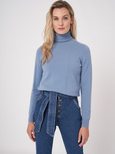 Basic pure cashmere turtleneck sweater - REPEAT cashmere - Modalova