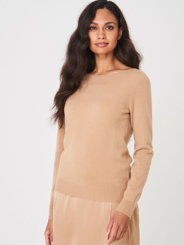 Pure cashmere boat neck jumper - REPEAT cashmere - Modalova