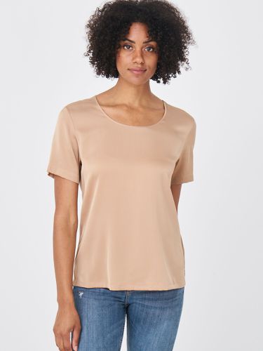 Silk T-shirt - REPEAT cashmere - Modalova