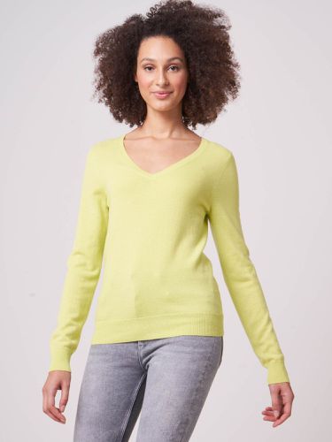 Basic organic cashmere V-neck jumper - REPEAT cashmere - Modalova