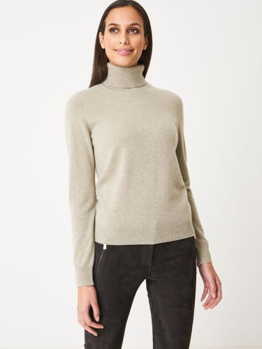 Basic organic cashmere roll neck sweater - REPEAT cashmere - Modalova