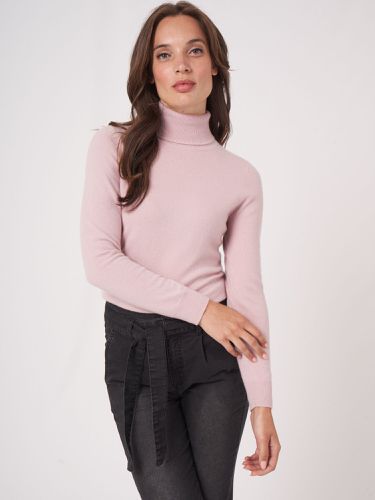 Basic organic cashmere roll neck sweater - REPEAT cashmere - Modalova