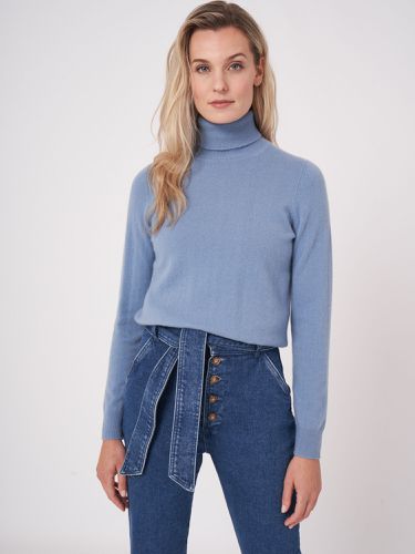 Basic organic cashmere roll neck sweater - REPEAT cashmere - Modalova