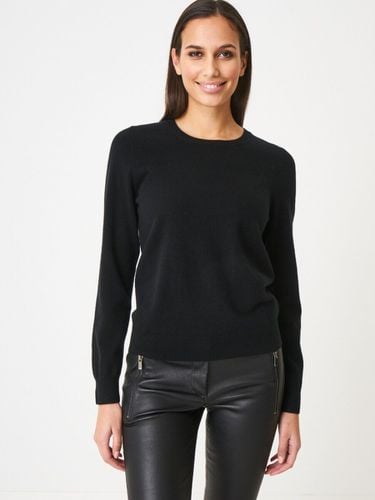 Basic organic cashmere sweater with round neckline - REPEAT cashmere - Modalova