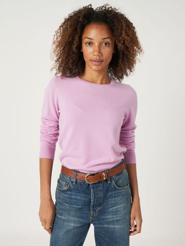 Basic organic cashmere sweater with round neckline - REPEAT cashmere - Modalova