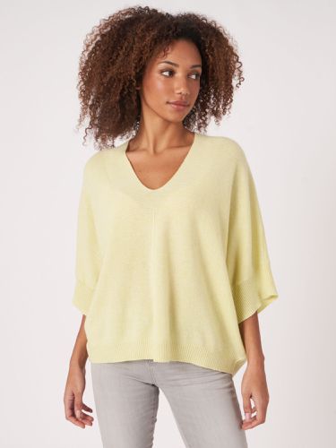 Oversized sleeveless organic cashmere sweater - REPEAT cashmere - Modalova