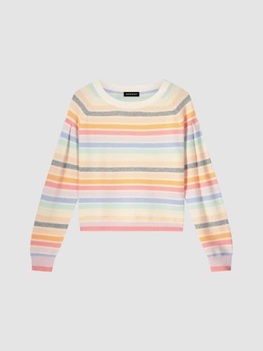 Cashmere rainbow knit sweater - REPEAT cashmere - Modalova