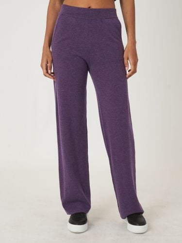 Wide leg knitted pants - REPEAT cashmere - Modalova