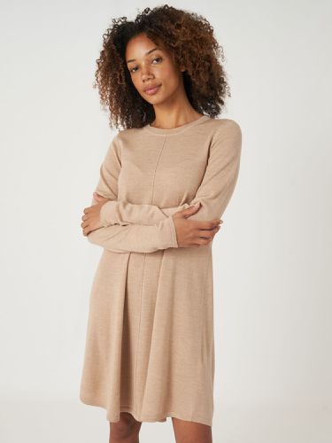 A-line knitted merino wool dress - REPEAT cashmere - Modalova