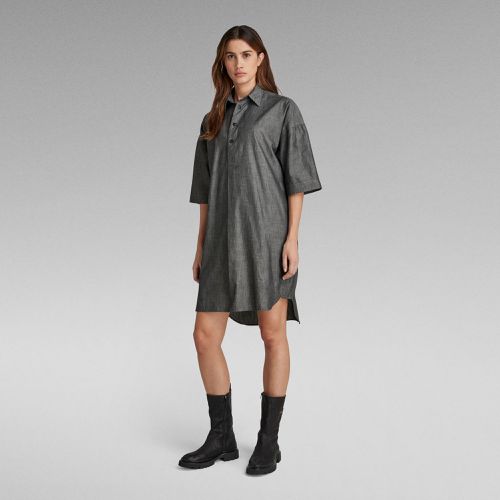 Vestido Shirt - Negro - Mujer - G-Star RAW - Modalova