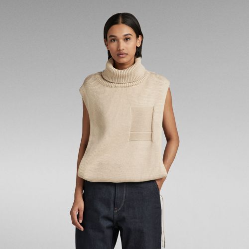 Knitted Top Open Side Turtle Neck - Women - G-Star RAW - Modalova