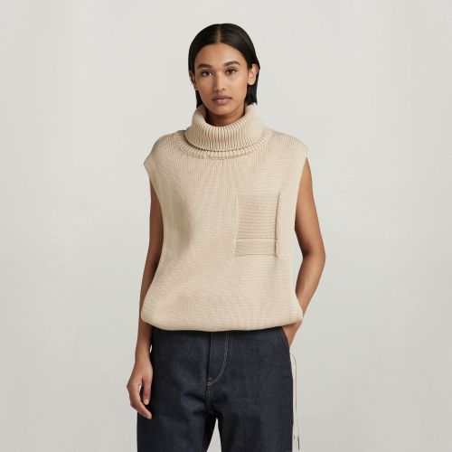 Knitted Top Open Side Turtle Neck - Women - G-Star RAW - Modalova