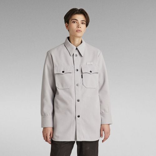 Boyfriend Overshirt - Grey - Women - G-Star RAW - Modalova