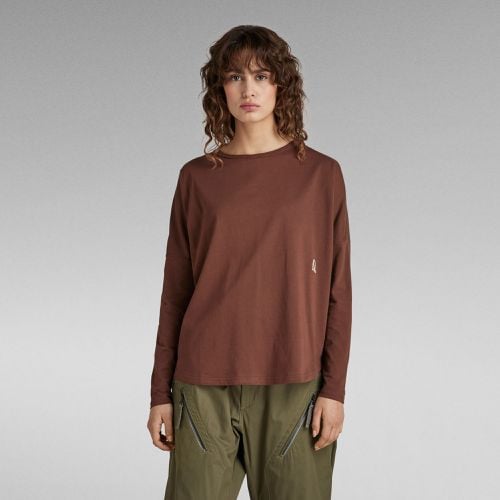 Woven Mix Loose Top - Brown - Women - G-Star RAW - Modalova