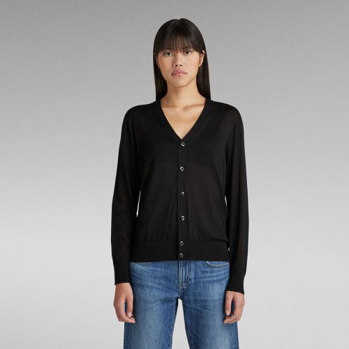 Cárdigan Core Knit - Negro - Mujer - G-Star RAW - Modalova