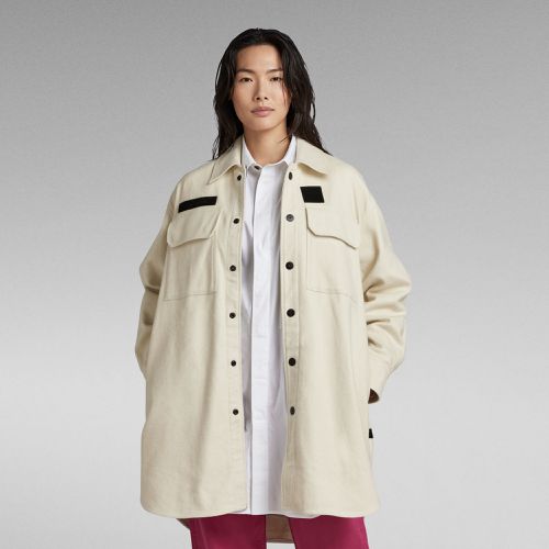 Oversized Overshirt - White - Women - G-Star RAW - Modalova