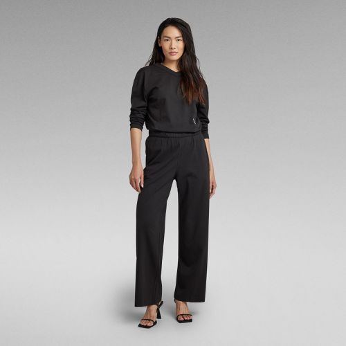 Wide Leg Jumpsuit - Black - Women - G-Star RAW - Modalova