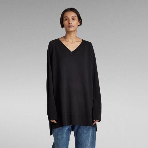 Oversized V-Neck Knitted Sweater - Women - G-Star RAW - Modalova