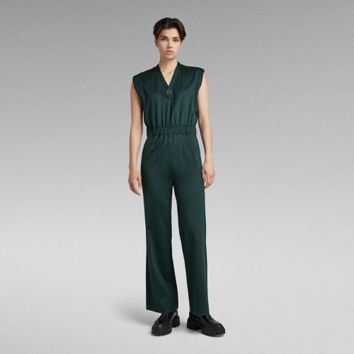 Wide Leg V-Neck Jumpsuit - Women - G-Star RAW - Modalova