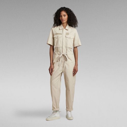 Army Jumpsuit - Beige - Women - G-Star RAW - Modalova