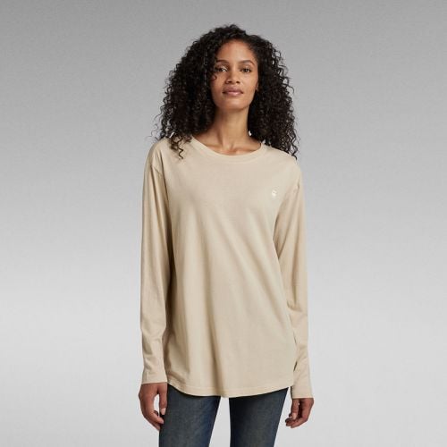 Top Lash Fem Loose - Beige - Mujer - G-Star RAW - Modalova