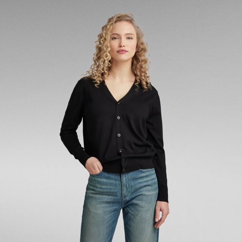 Cárdigan Core Knit - Negro - Mujer - G-Star RAW - Modalova