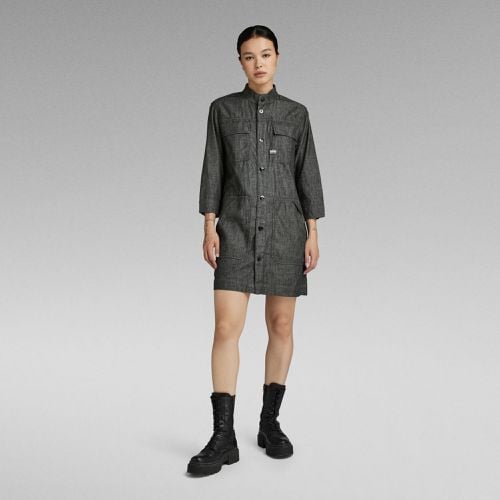 Vestido Shirt - Negro - Mujer - G-Star RAW - Modalova