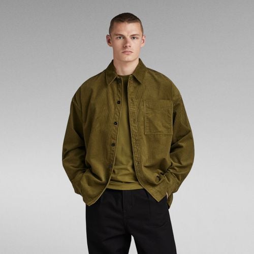 Boxy Fit Shirt - Green - Men - G-Star RAW - Modalova