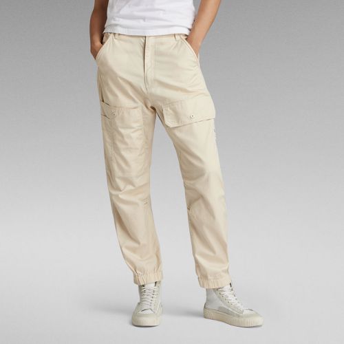 Tapered Cargo Pants - Beige - Mujer - G-Star RAW - Modalova