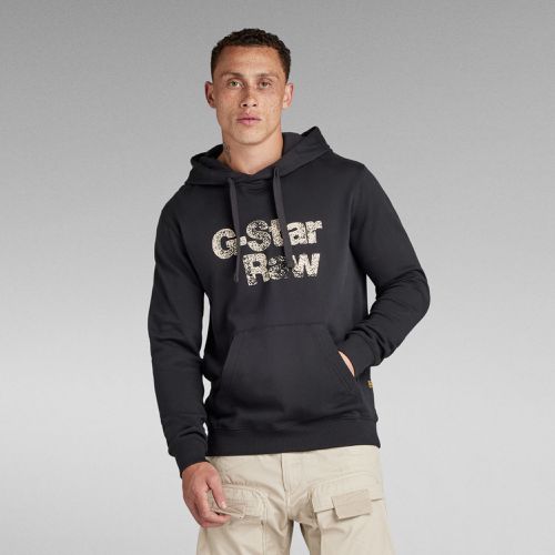 Painted Graphic Hoodie - Men - G-Star RAW - Modalova