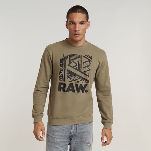 Construction Sweater - Green - Men - G-Star RAW - Modalova