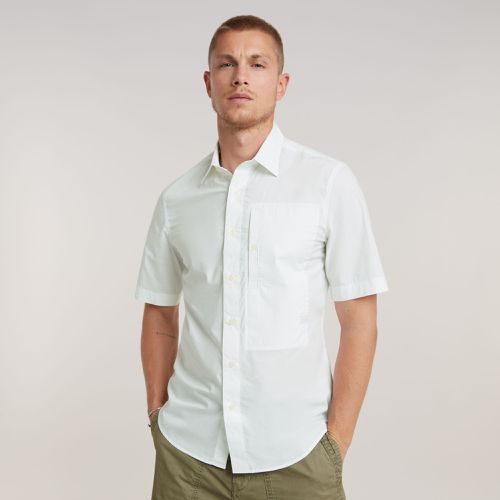 G4A Slim Shirt - White - Men - G-Star RAW - Modalova